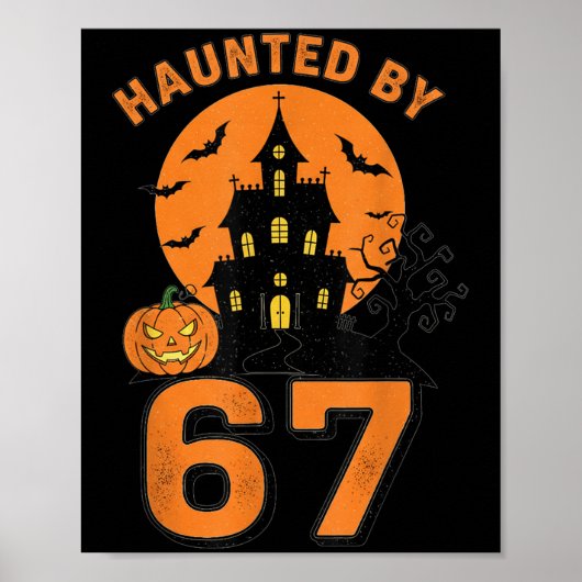 Spuk um 67 sonniges Halloween Poster (Vorne)
