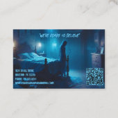 Spuk Untersuchungsraum Visitenkarte (Rückseite)