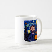 Spuk Van Gogh Scene - Gothic Starry Halloween N Kaffeetasse (VorderseiteRechts)
