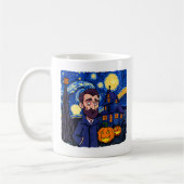Spuk Van Gogh Scene - Gothic Starry Halloween N Kaffeetasse (Links)