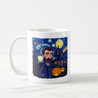 Spuk Van Gogh Scene - Gothic Starry Halloween N Kaffeetasse