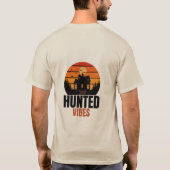 Spuk Vibes Halloween Shirt - Retro Spooky House (Rückseite)
