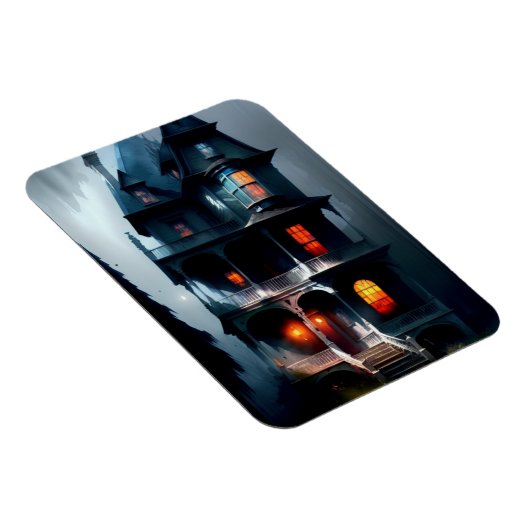 Spuk Viktorianisches Manor Magnet (Rechte Seite)