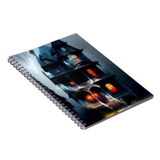 Spuk Viktorianisches Manor Notizblock (Rechte Seite)