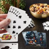 Spuk Viktorianisches Manor Spielkarten (In Situ)