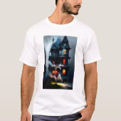 Spuk Viktorianisches Manor T-Shirt (Vorderseite)
