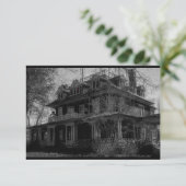 Spuk VillenParty Einladung (Stehend Vorderseite)