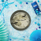 Spuk Vollmond-Halloween-Party Pappteller (Party)