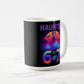 Spuk von 67 Funny Halloween Meme Kaffeetasse (VorderseiteRechts)
