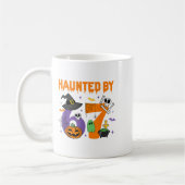 Spuk von 67 - Funny Six Sieben Meme 6 7 Halloween Kaffeetasse (Links)