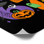 Spuk von 67 - Funny Six Sieben Meme 6 7 Halloween Poster (Ecke)