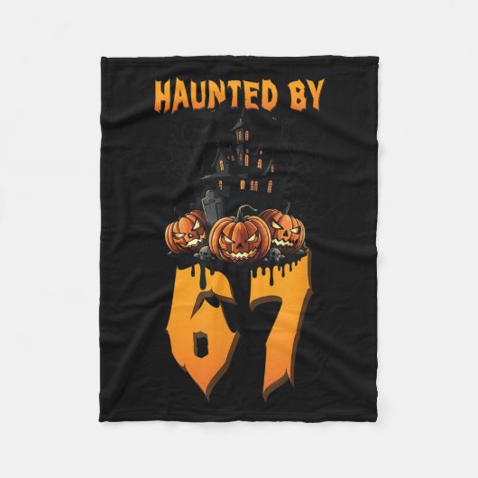 Spuk von 67 Halloween Kostüm Soky Funny Zitat A Fleecedecke (Vorderseite)