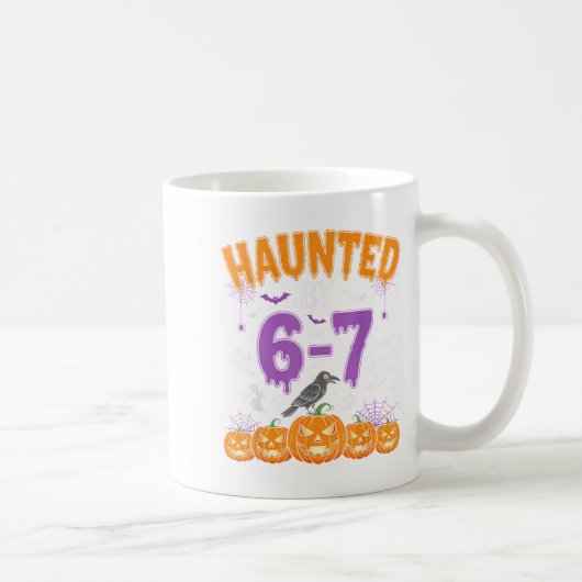 Spuk von 67 lustigen Halloween Nobelkostümsmeme Kaffeetasse (Rechts)
