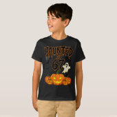 Spuk von 67 lustigen Pumpkin und Ghost Halloween C T-Shirt (Vorne ganz)
