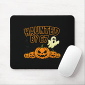 Spuk von 67 Six Sieben Halloween Meme Ghost Pumpk Mousepad (Mit Mouse)