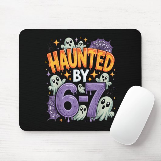 Spuk von 67 - Witziges Geist und KürbisHalloween Mousepad (Mit Mouse)