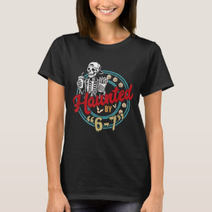 Spuk von 6 7 Sonniges Halloween Six Sieben 67 Meme T-Shirt