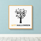 Spuk Wald, Halloween Leinwand (Insitu (Holzboden))