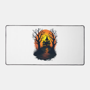 Spuk Wald - wunderschönes Halloween-T-Shirt Schreibtischunterlage