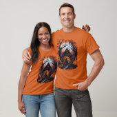 Spuk Wälder Halloween T - Shirt der Männer (Unisex)