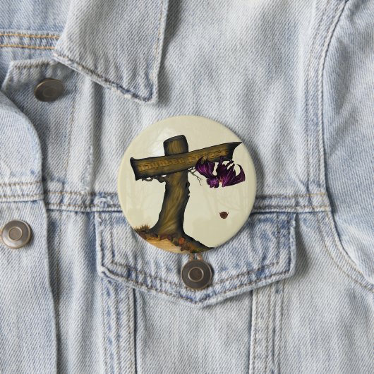 Spuk Waldknopf Button (Beispiel)