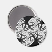 Spuk Waldmagnet Magnet (Vorderseite/Rückseite)