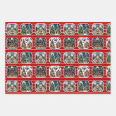 Spuk Weihnachtswrapping Paper-Set Geschenkpapier Set (Vorderseite 2)
