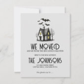 Spuk Wohnungswechsel Ankündigung (Vorderseite)