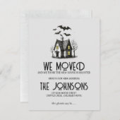 Spuk Wohnungswechsel Ankündigung (Vorne/Hinten)