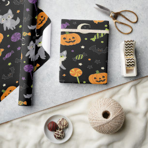 Spuk Wolf Pack Halloween-Nacht Geschenkpapier