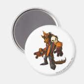 Spuk Woods Team Captain 2 Magnet (Vorderseite/Rückseite)