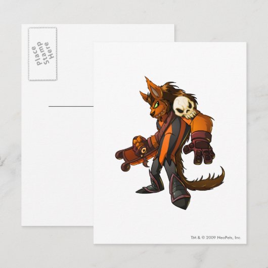 Spuk Woods Team Captain 2 Postkarte (Vorne/Hinten)