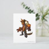 Spuk Woods Team Captain 2 Postkarte (Stehend Vorderseite)