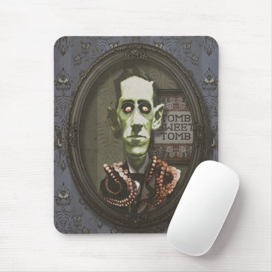 Spuk Zombie HP Lovecraft Mousepad (Mit Mouse)