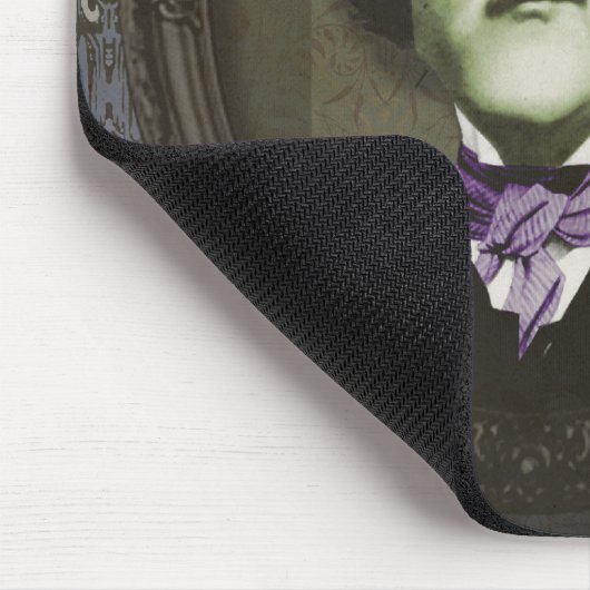 Spuk Zombie Poe Mousepad (Ecke)