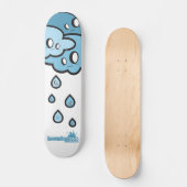 Spuk Zoo "Regen " Skateboard (Vorderseite)