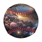 Spuk Zugverkehr Baseball Kleine Geschenk (Rückseite)