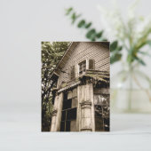 Spuk Zuhause Postkarte (Stehend Vorderseite)