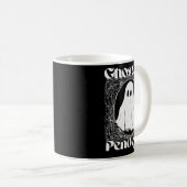 Spukende Pendejos Lustiger Mexikanischer Geist Hal Kaffeetasse (VorderseiteRechts)