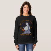 Spukende werdende Mutter Geist Sweatshirt (Vorne ganz)