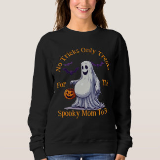 Spukende werdende Mutter Geist Sweatshirt