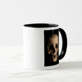 Spukender Schädel Tasse (VorderseiteRechts)