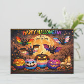 🎃Spukhaft & Stolz Verzaubert mit Stolz Einladung (Stehend Vorderseite)