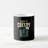 Spukhaus Halloween-Design_1 Kaffeetasse (Mittel)