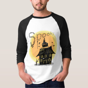 Spukhaus Halloween Gruselig T-Shirt