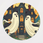 Spukhaus - Phantom Park Etiketten (Design 2)