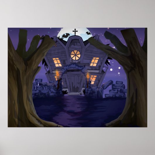 Spukhaus Poster (Vorne)