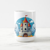 spukhaus und geist kaffeetasse (Mittel)