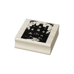 Spukhaus Wolf Lane Gummistempel