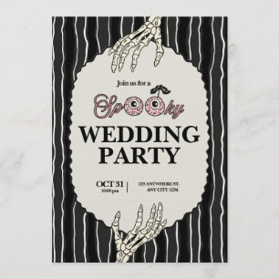Spukhochzeit bis dass der Tod uns scheidet Einladung